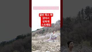 매일 아침에 하면 좋은 스트레칭  누구나 쉽게 따라하는 골반 스트레칭 #shorts