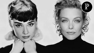 Audrey Hepburn on Michelle Pfeiffer 1990