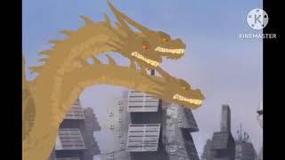 King ghidorah Battle Royale Trailer   Draw cartoons • 2 animation.