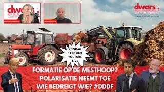 Formatie op de mesthoop? Polarisatie neemt toe. Wie bedreigt wie? #DDDF