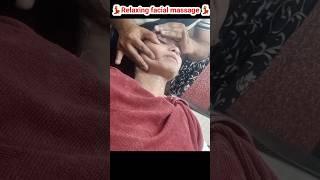 relaxing facial massage for girls facial step #sajid #facials #relaxing #song #music