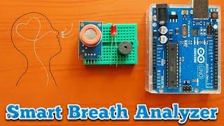 Smart Breath Analyzer Arduino Uno & MQ3 Sensor Tutorial