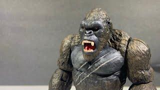 Custom Figure Playmates Kong 2021 Repaint.