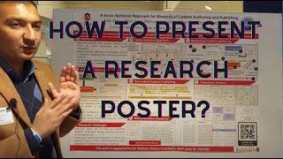 Effective Poster Presentation  How to present a research poster? Dr. Ahmad Bukhari