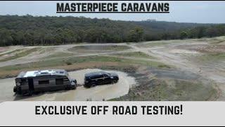 BEHIND CLOSED DOORS Go RV joins Masterpiece Caravans on testing of the Performance Off-Road van