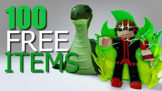 GET 100 ROBLOX FREE ITEMS BEFORE ITS OFFSALE  *COMPILATION*