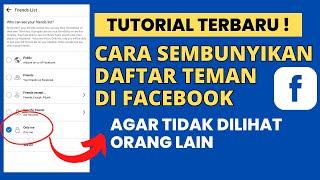 Cara Menyembunyikan Daftar Teman Di Facebook 2023 Agar Tidak Dilihat Orang Lain