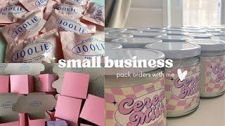 Packing candle Orders Small Business  Pack candle jars with me  Small business packaging ideas