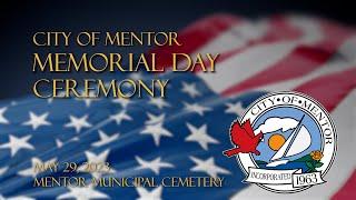 2023 Mentor Memorial Day Ceremony