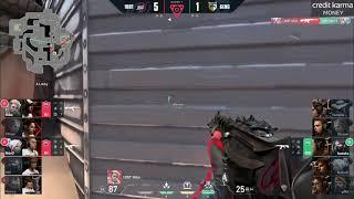 100 Thieves throw the round...