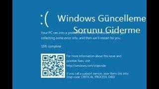 Windows Güncelleme Sorunu Windows1087