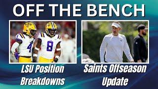 OTB  LSU Position Breakdown  Saints Update  CFB Coaches Win Percentage