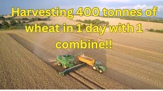 Harvest 2024 Episode #8 Harvesting 400 tonne of wheat in 1 day