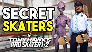 Tony Hawks Pro Skater 1 And 2 All Secret Skaters Unlocked