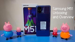 Samsung M51 Indian Retail Unit Unboxing and Overview Tamil