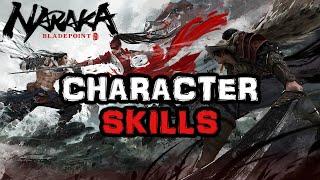 NARAKA Bladepoint  Character Skills  Closed Beta Footage