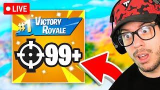 LIVE - SOLO vs SQUADS in FORTNITE High Eliminations