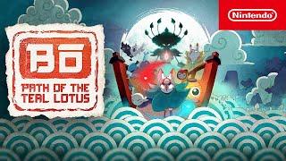 Bō Path of the Teal Lotus – Release Date Trailer – Nintendo Switch