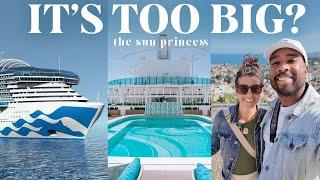 I Tried Princess Cruises NEWEST & LARGEST MEGA SHIP - The Sun Princess