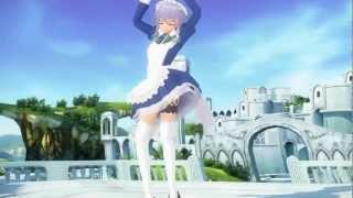 MMD Touhou Sakuya Izayoi Tsuki to Taiyou no Meguri La circulación del Sol y la Luna