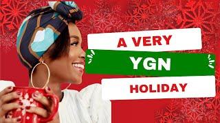 Capturing Joy YGNs Christmas Magic for Textured Hair  Holiday Headwrap Campaign