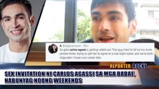 SEX INVITATION NI CARLOS AGASSI SA MGA BABAE NABUNYAG NOONG WEEKENDS