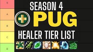 Dragonflight Season 4 PUG Healer Tier List