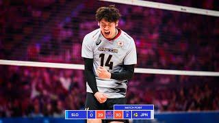 Yuki Ishikawa DESTROYED Slovenia in Volleyball Nations League 2024 