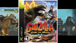 Godzilla Destroy All Monsters Melee Xbox longplay