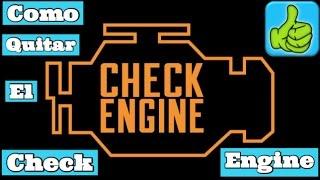 Como quitar la luz del check engine sin scanner fácil y rápido  100% funciona  rápido y fácil.