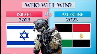 Israel vs Palestine Egypt Military Power Comparison 2023