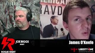 James OKeefe Joins Joe Biggs To Discuss His New Videos and Book