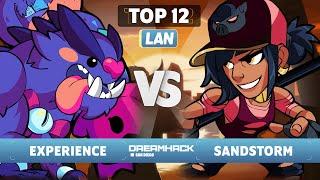 Experience vs Sandstorm - Top 12 - Dreamhack San Diego 2023 - LAN 1v1