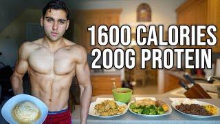 Full Day Of Eating 1600 Calories  Super High Protein Diet For Fat Loss