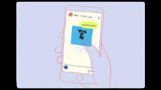 GroovyRoom - Yes or No Feat. HUH YUNJIN of LE SSERAFIM Crush Official Lyric Video