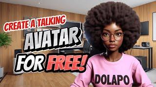 How to CREATE talking AVATARS using FREE AI Tools  STEP BY STEP GUIDE