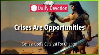 May 30 1 Samuel 174-7 - Giants are Opportunities For Promotion - 365 Daily Devotions