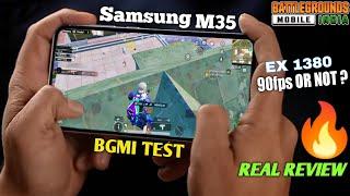 Samsung Galaxy M35 5G BGMI TEST & PUBG TEST  Samsung Galaxy M35 BGMI Gaming Test & Graphics Test