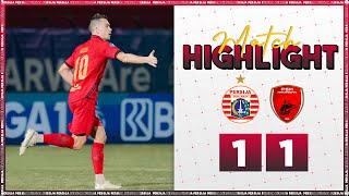 HIGHLIGHT  Persija 1-1 PSM Makassar BRI Liga 1 20242025