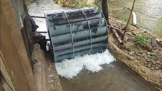 DIY 10KW SMALL HYDRO ELECTRIC GENERATING UNIT.