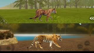 Wildcraft vs ultimate tiger simulator 2 
