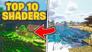 Minecraft  Bedrock Edition Top 10 BEST Shaders 2023 MCPE 1.20+ MCPEXbox OnePS4Windows 10