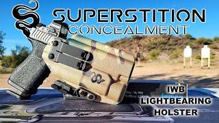 Superstition Concealment IWB Lightbearing Holster