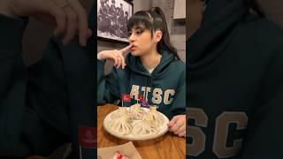 How to eat khinkali correctly? Diana Ankudinova