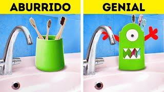 MANUALIDADES DIVERTIDAS DE RECICLAJE ️ CONVIERTE LA BASURA EN ARTE