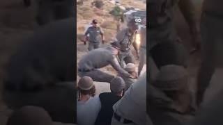 Policia israeli se enfrenta a colonos en Cisjordania