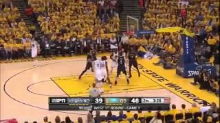 Pelicans vs Warriors  Full Game Highlights  Game 1  April 18 2015  2015 NBA Playoffs