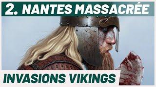 Du MASSACRE de Nantes au traité de VERDUN. Invasions Vikings 210.