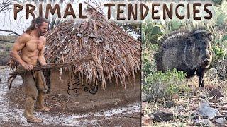 Preparing the Hut for Rain and Javelina Encounter episode 38