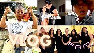 NESSA VLOG MUA WORK STUCK IN ATL AIRPORT FAMILY + MORE